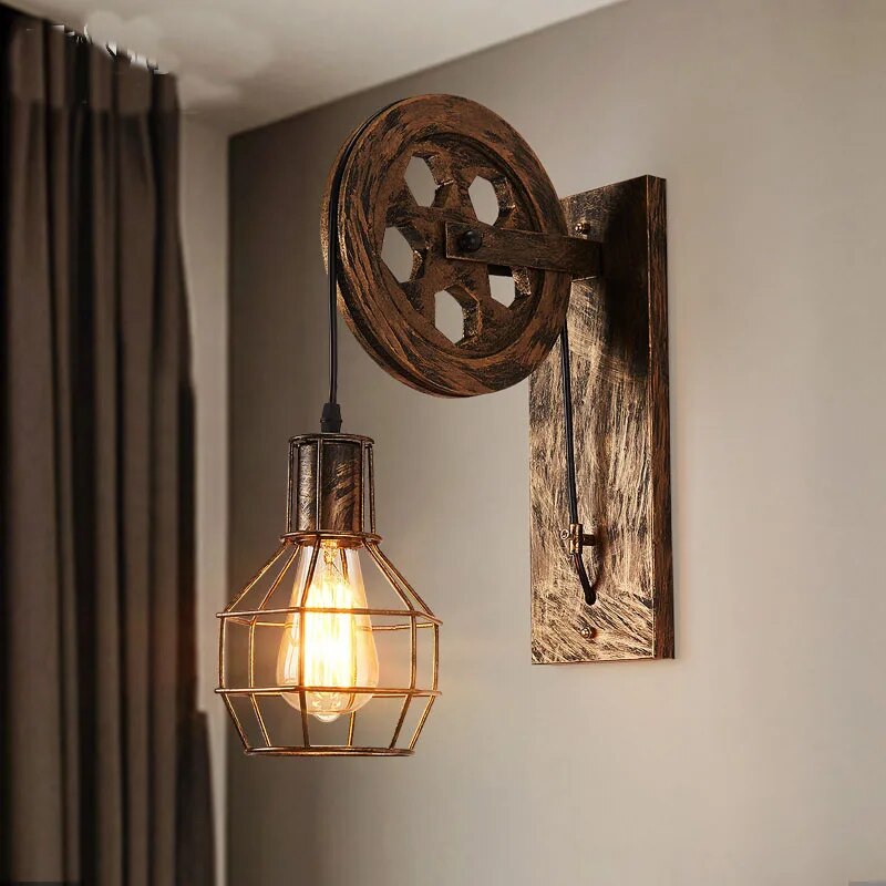 Mid-Century Wandlampe für Zuhause mit warmem ambientem Glühen