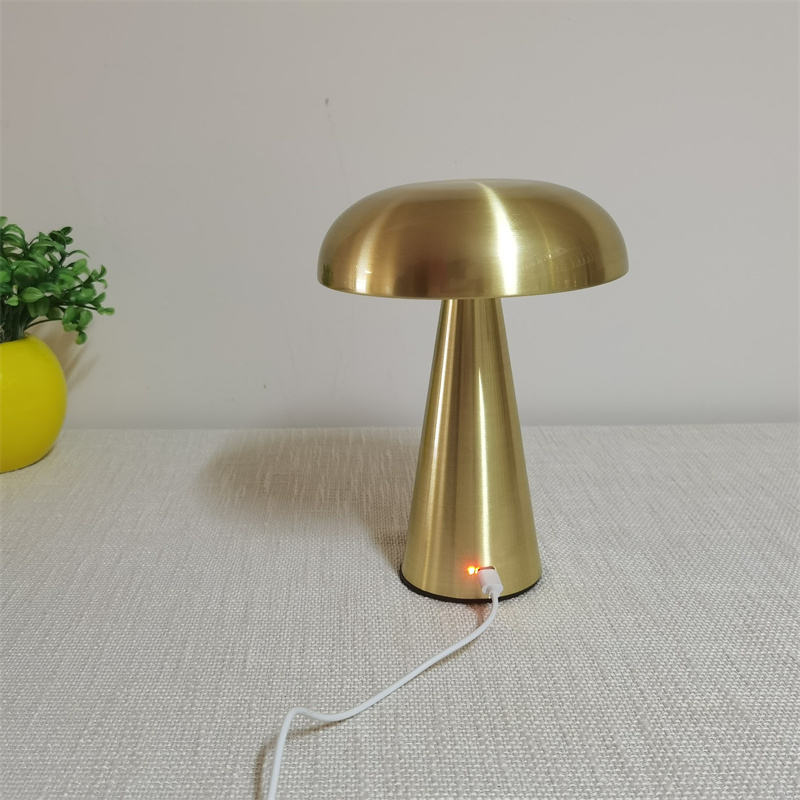 Royaleva Giro Kabellose LED Tischlampe – Wiederaufladbares, Tragbares Pilzlicht für Schlafzimmer & Schreibtisch