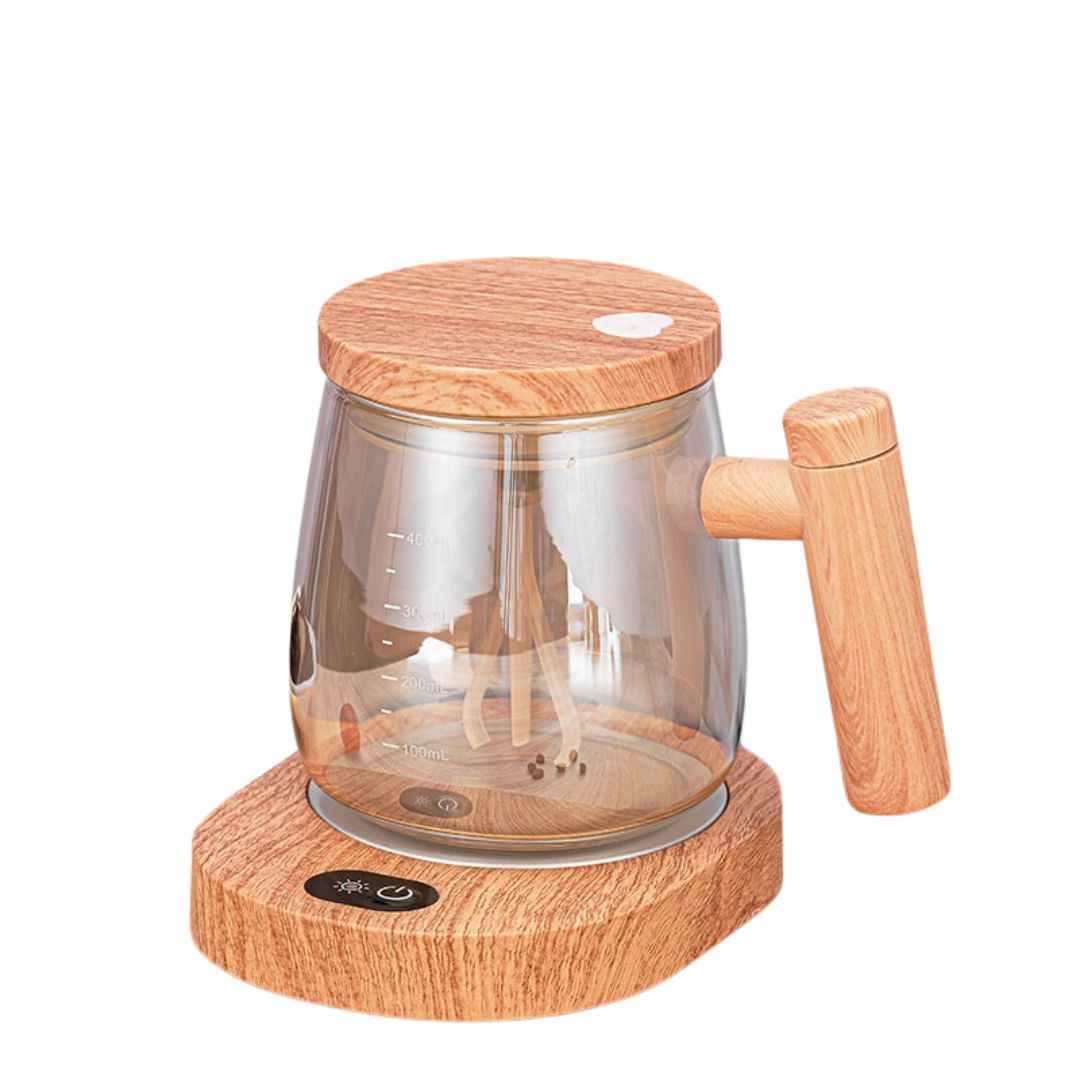 Zweckmäßige Holz-Mischbecher