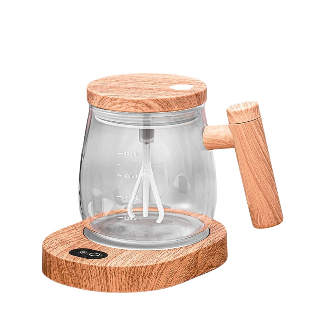 Zweckmäßige Holz-Mischbecher