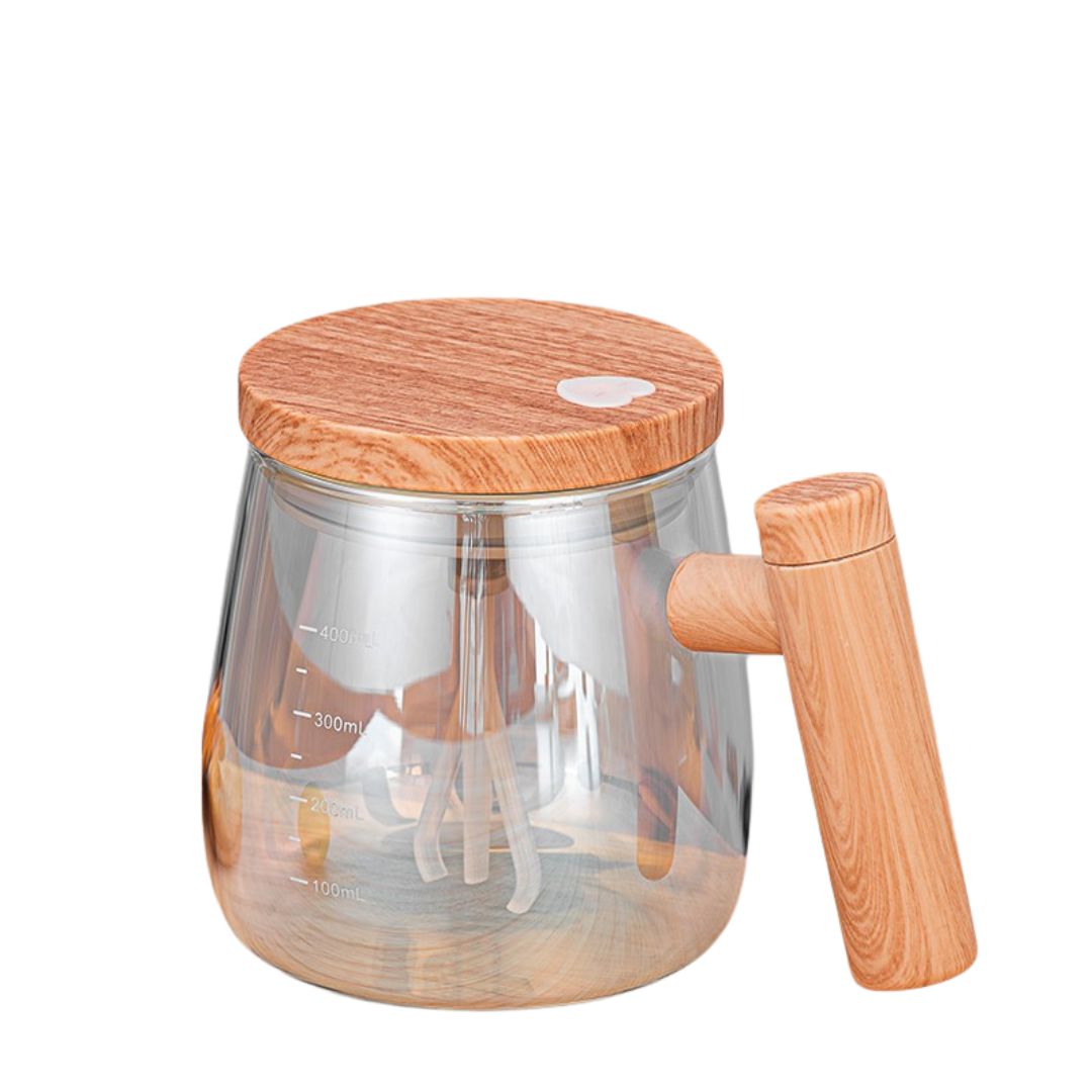 Zweckmäßige Holz-Mischbecher