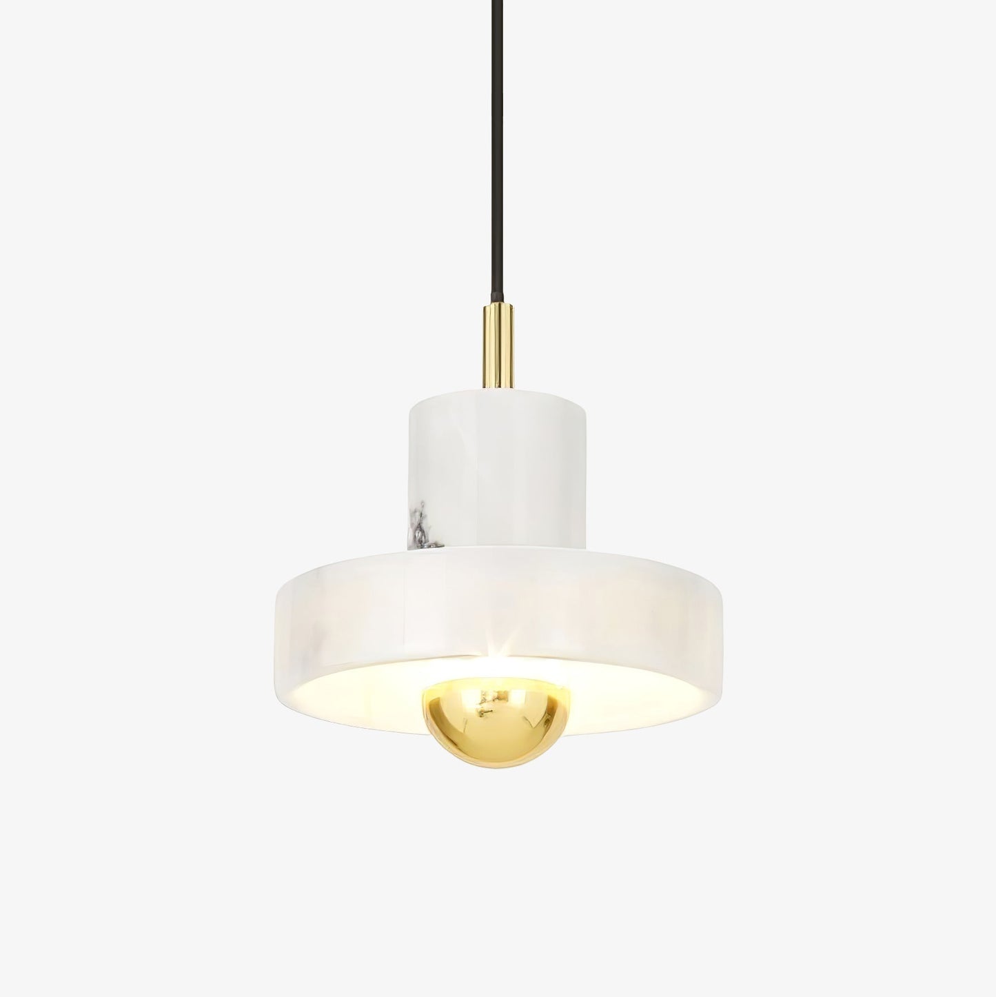 Suspension Marble Aura - Moderne Marmorlampe mit integrierter LED
