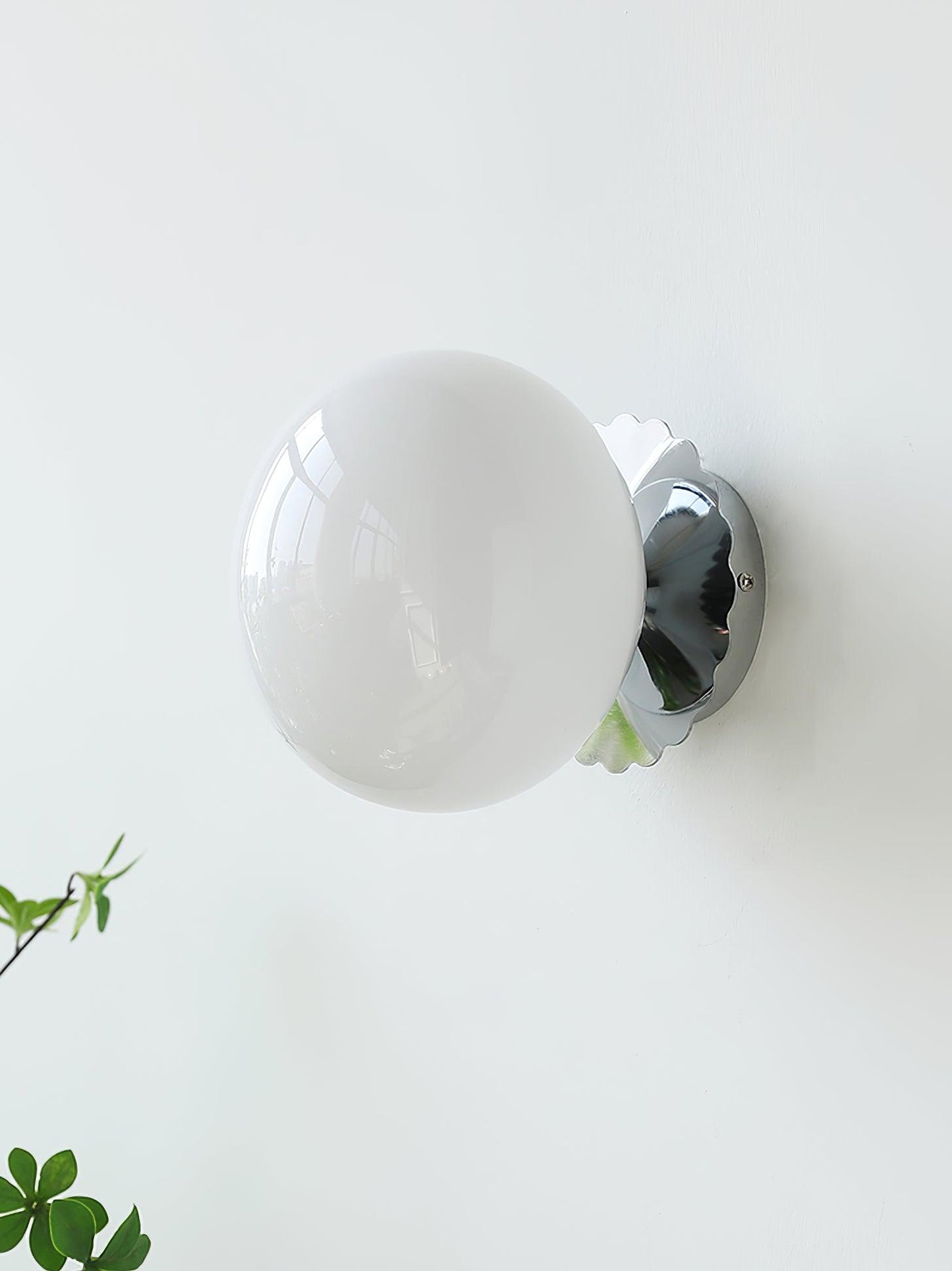 Moderne Lampe aus Metall und Glas Rosa - LED-Beleuchtung mit E27-Fassung