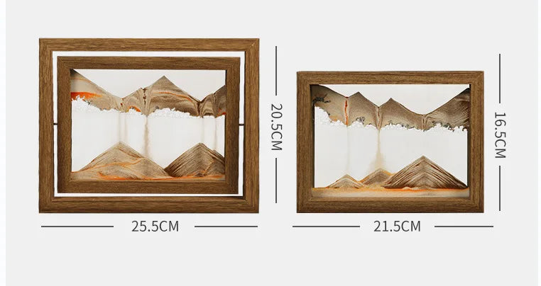 ZenFlow – Luxus Rotierende Sanddekoration für ein Beruhigendes Interieur