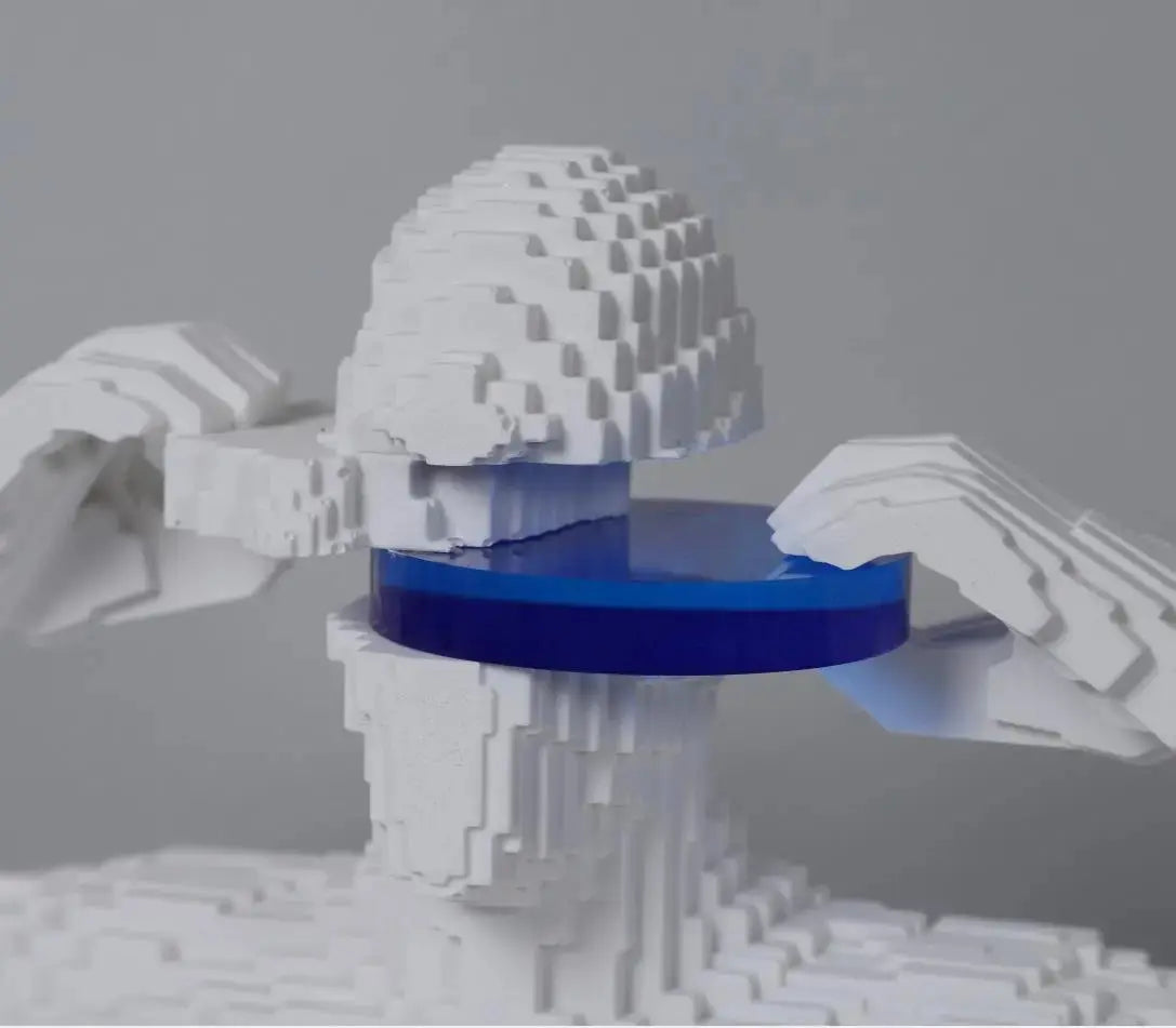 Matrix Skulptur