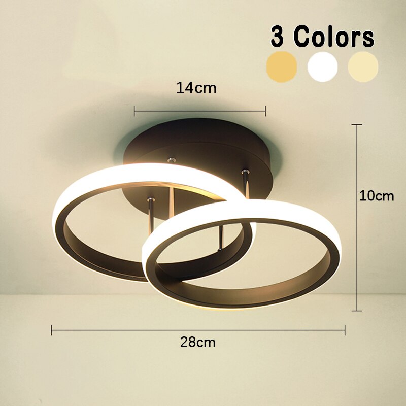 SmartLight™ LED Deckenleuchte – Modernes Ringdesign mit einstellbarer Beleuchtung