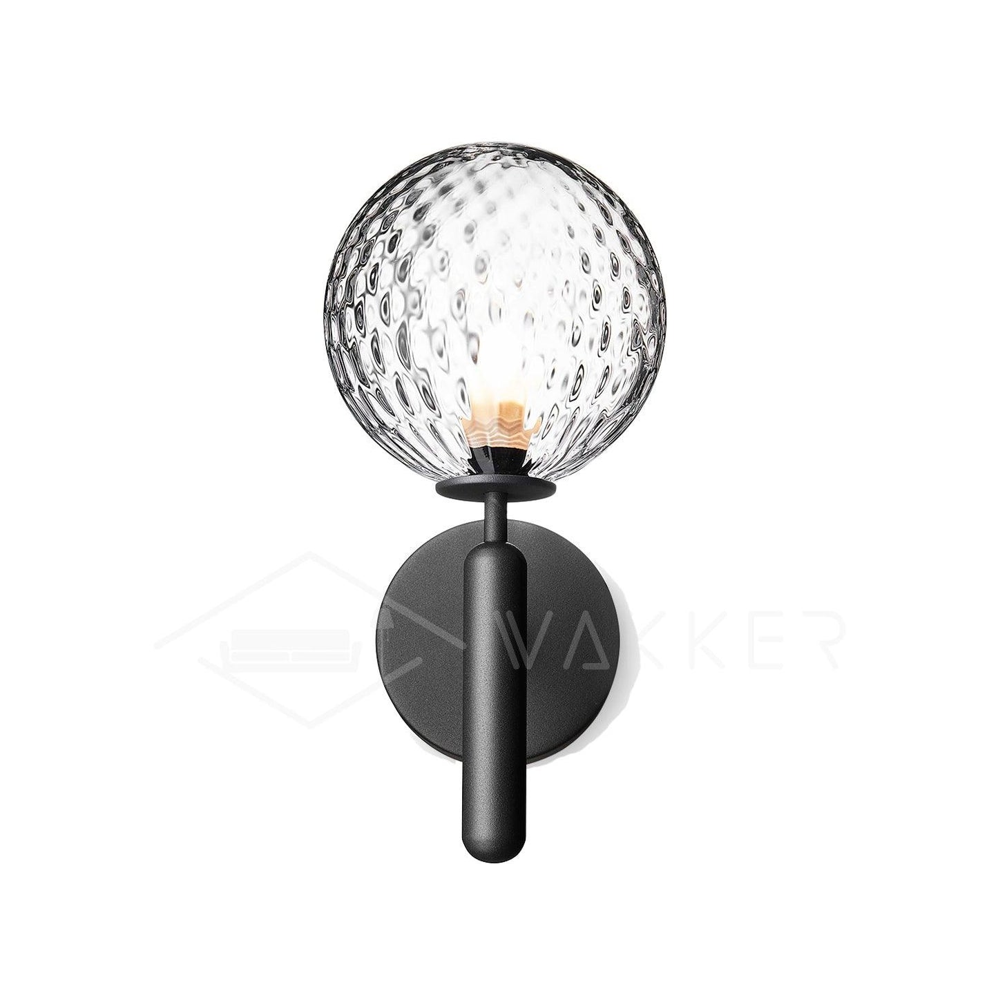 Scandiluxe LED Lampe – Minimalistisches Design aus Messing und Glas für Innenräume