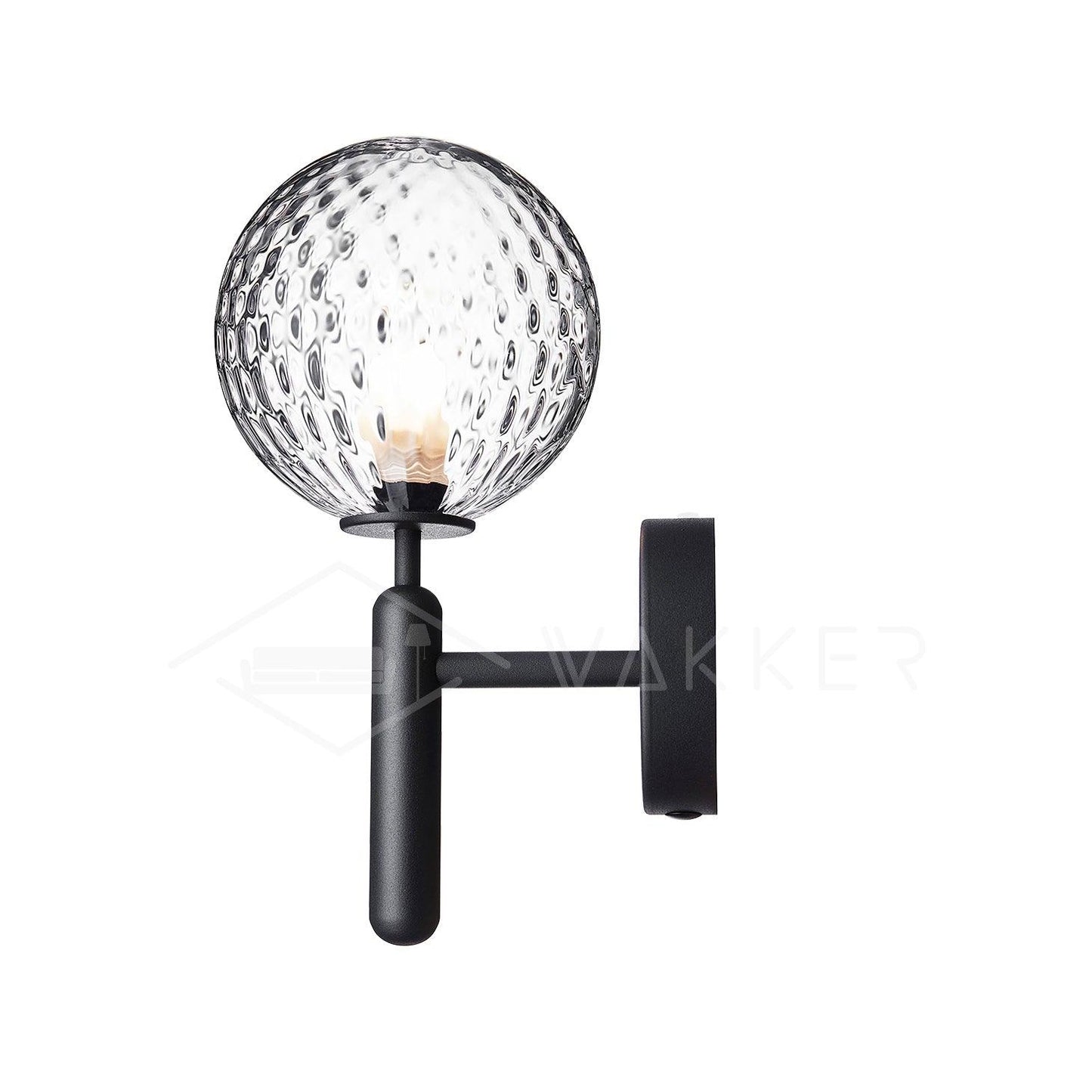 Scandiluxe LED Lampe – Minimalistisches Design aus Messing und Glas für Innenräume