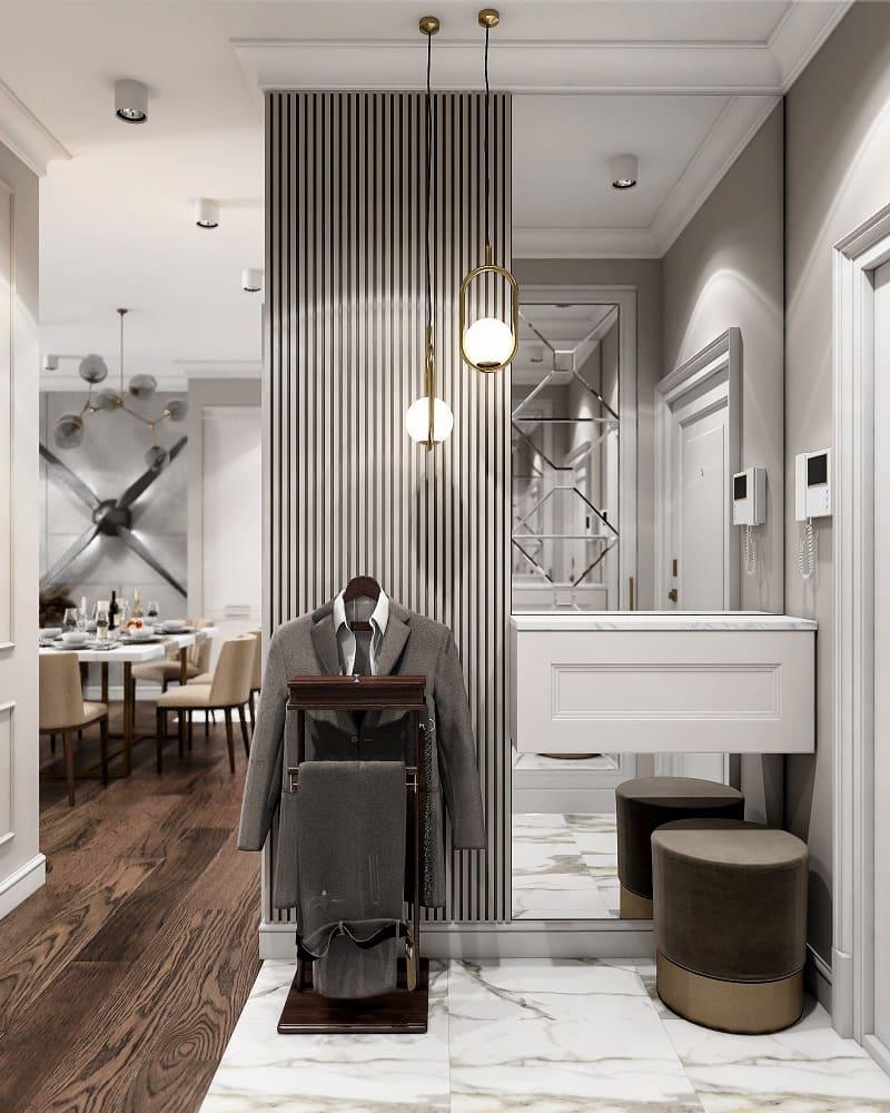 Aufhängung Mila aus Metall und Glas – Moderne Lampe mit elegantem Design