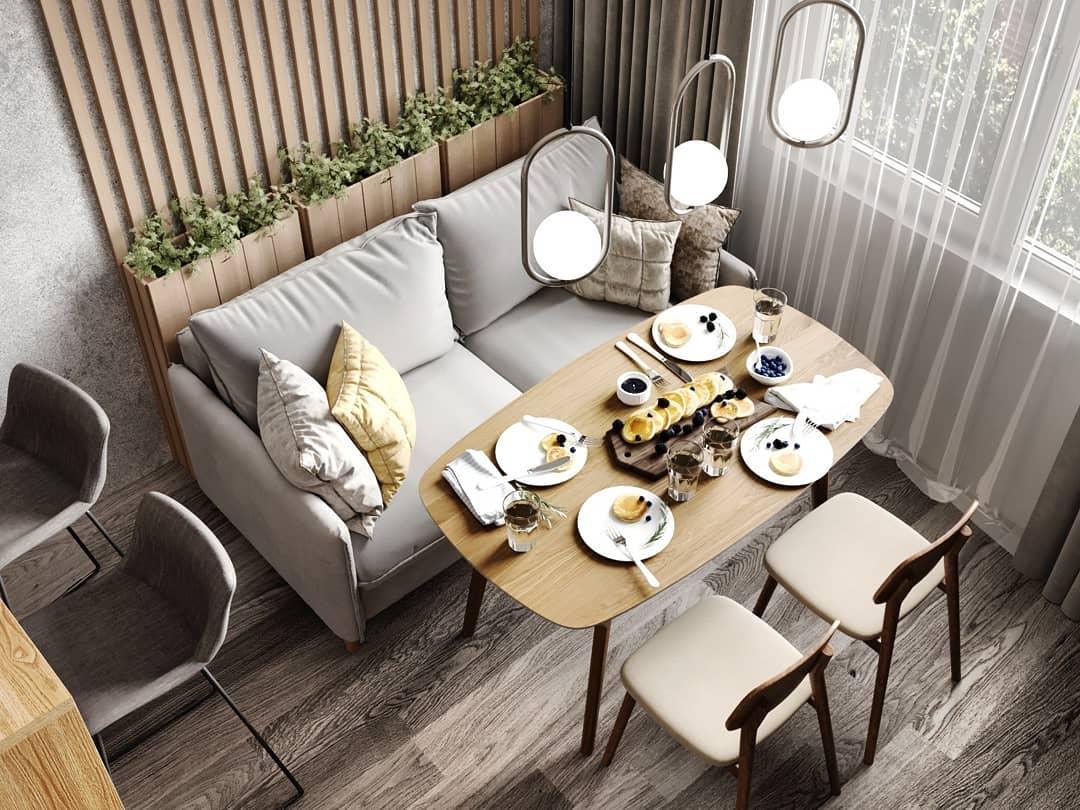 Aufhängung Mila aus Metall und Glas – Moderne Lampe mit elegantem Design