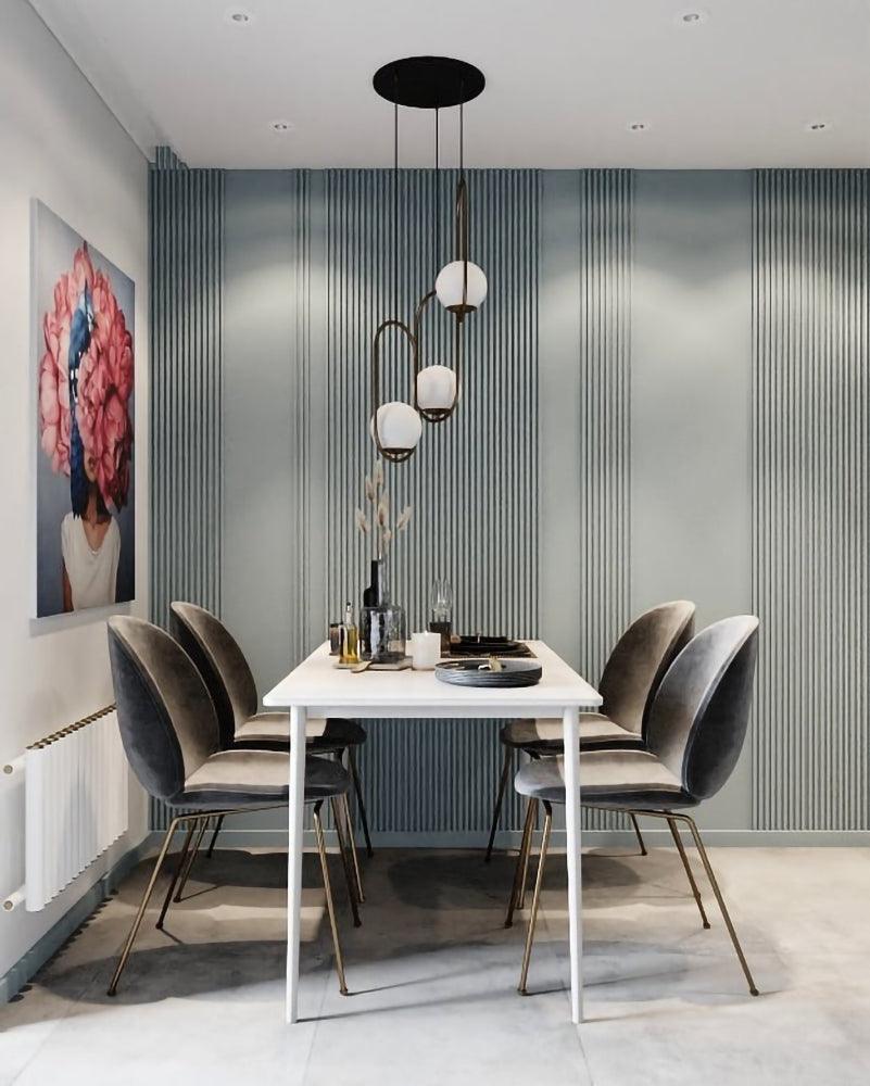 Aufhängung Mila aus Metall und Glas – Moderne Lampe mit elegantem Design