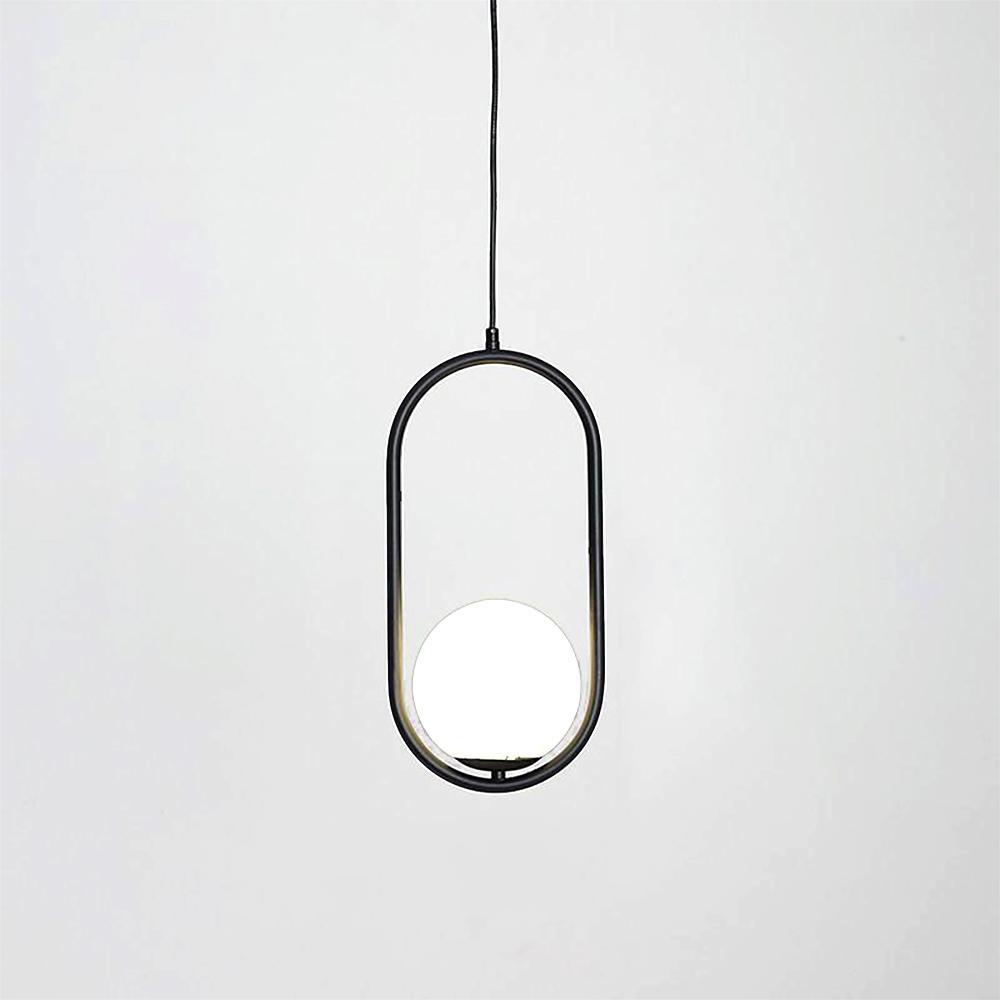 Aufhängung Mila aus Metall und Glas – Moderne Lampe mit elegantem Design