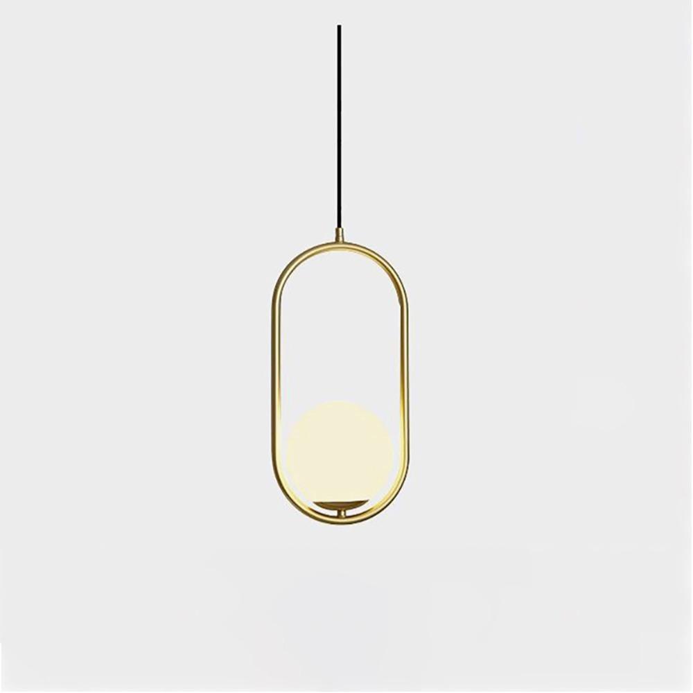 Aufhängung Mila aus Metall und Glas – Moderne Lampe mit elegantem Design