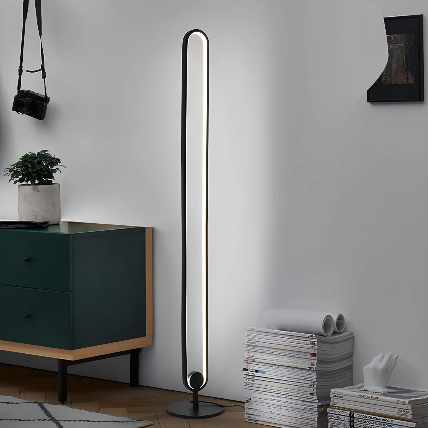 Garduru LED Stehlampe - Modernes, Warmes Ambiente
