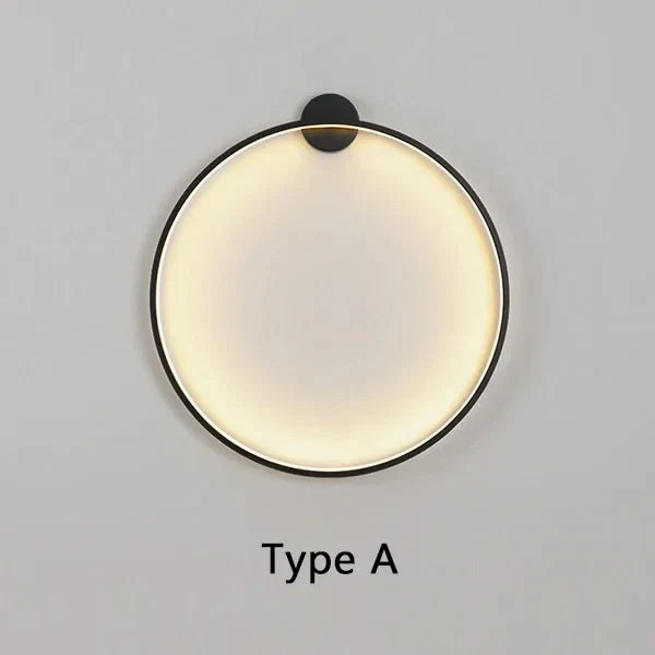 Kreisförmige LED Wandlampe – Elegante Beleuchtung im minimalistischen Stil