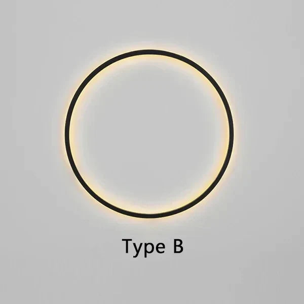 Kreisförmige LED Wandlampe – Elegante Beleuchtung im minimalistischen Stil