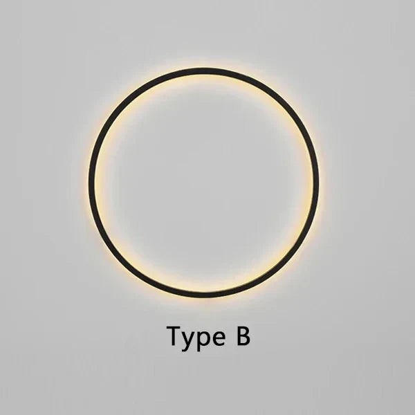 LED Wandleuchte - Minimalistisches himmlisches Design für Wohn- und Bürodeko