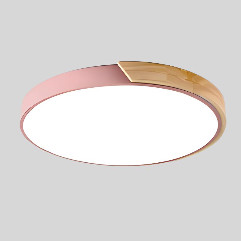 Garduru Holz Macaron Deckenleuchte – Warmes & Minimalistisches LED Licht