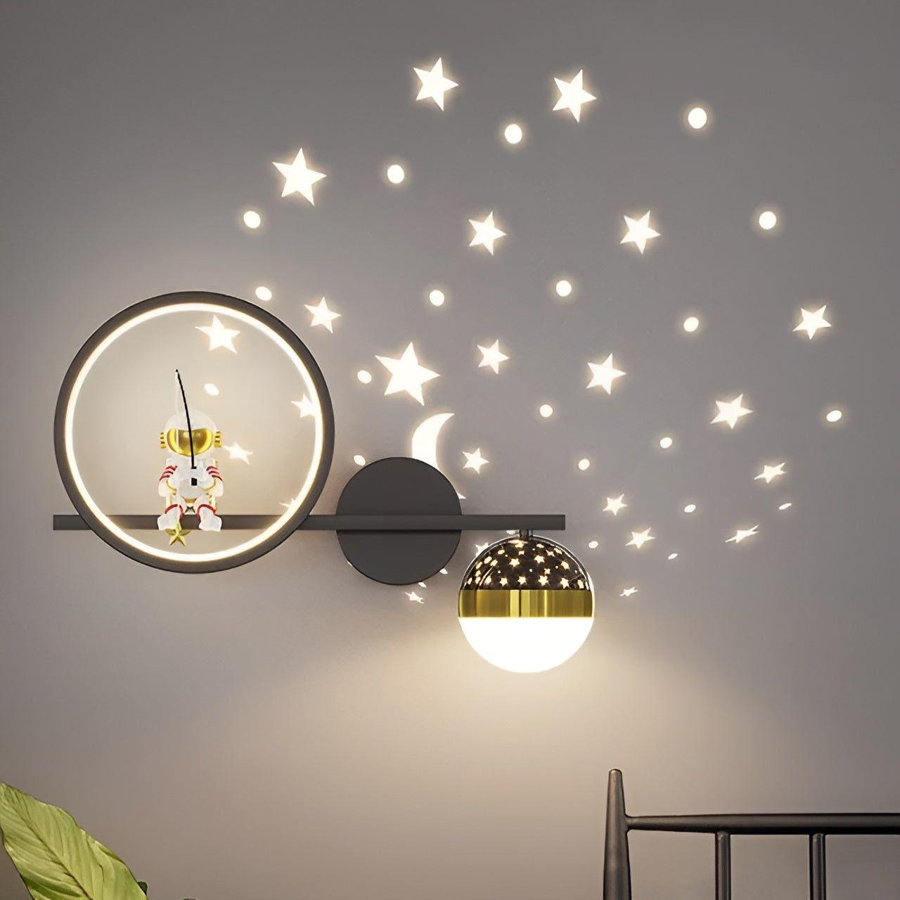 Garduru Lamp - Moderne Kinder Sternenhimmel-Projektor LED-Wandlampe