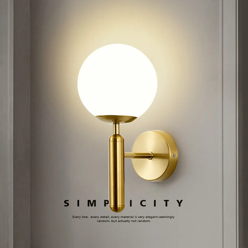 LumoGlow - Moderne LED-Wandlampe