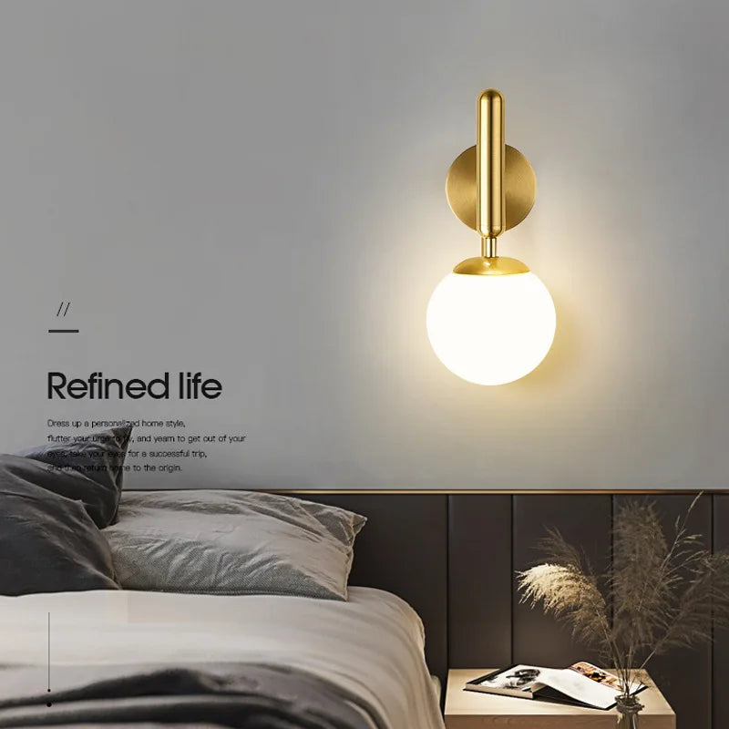 LumoGlow - Moderne LED-Wandlampe