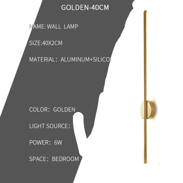 GlowLine - Moderne LED-Wandleuchte