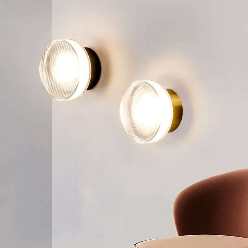 Moderne Wandleuchte Kreisförmiges Design | GlowLuxury