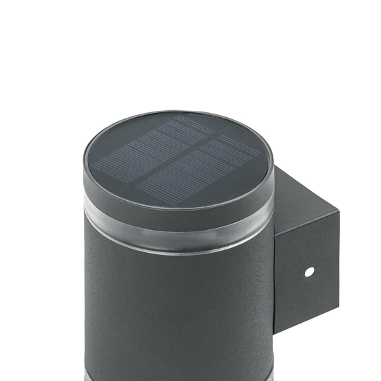 Außenwandleuchte Solar LED wasserdicht Updown