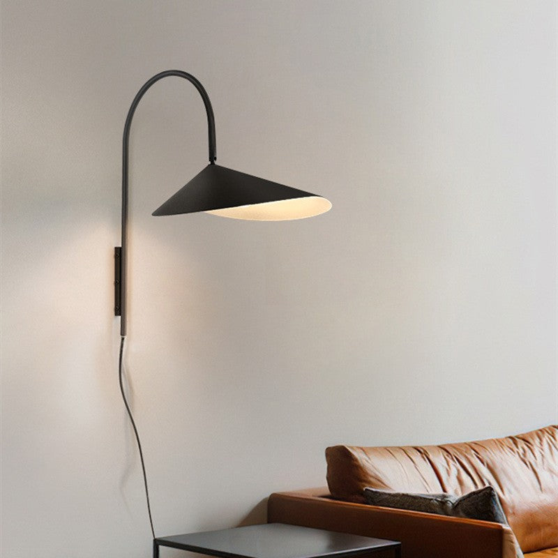Wandleuchte Moderne Eisen Blatt Stil Lampe