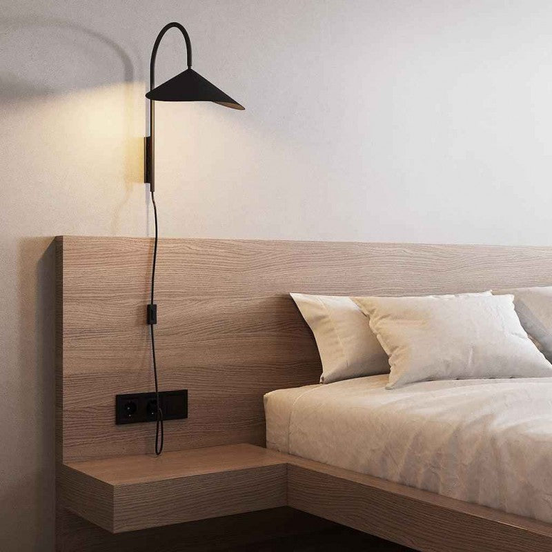Wandleuchte Moderne Eisen Blatt Stil Lampe