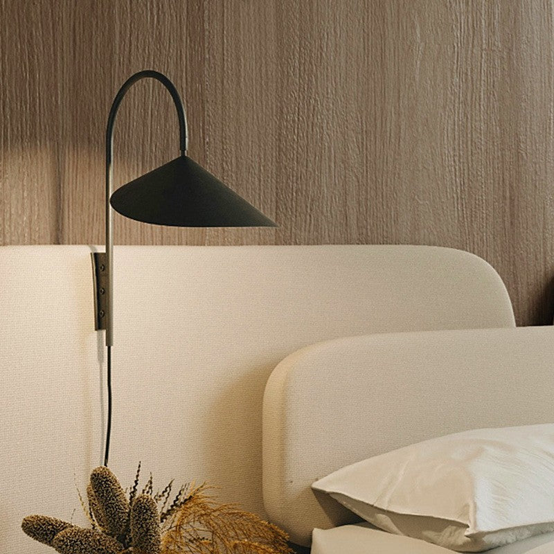 Wandleuchte Moderne Eisen Blatt Stil Lampe
