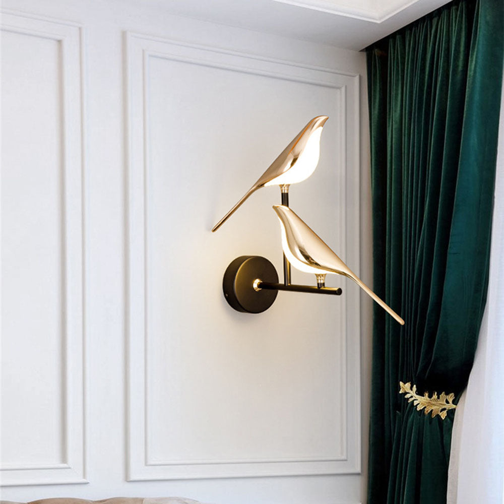 Royallure LED Wandleuchte - Elegantes Vogel-Design für moderne Innenräume