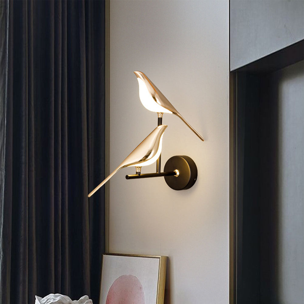 Royallure LED Wandleuchte - Elegantes Vogel-Design für moderne Innenräume