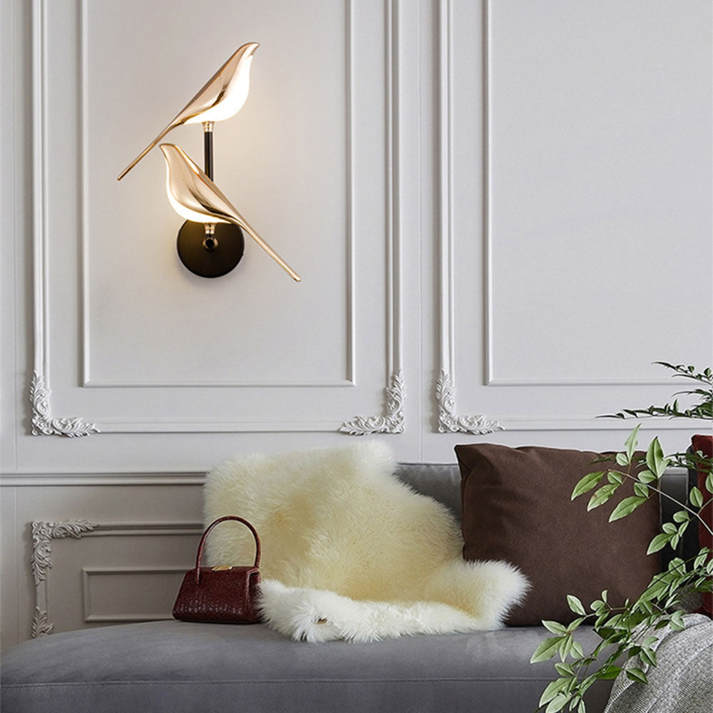 Royallure LED Wandleuchte - Elegantes Vogel-Design für moderne Innenräume