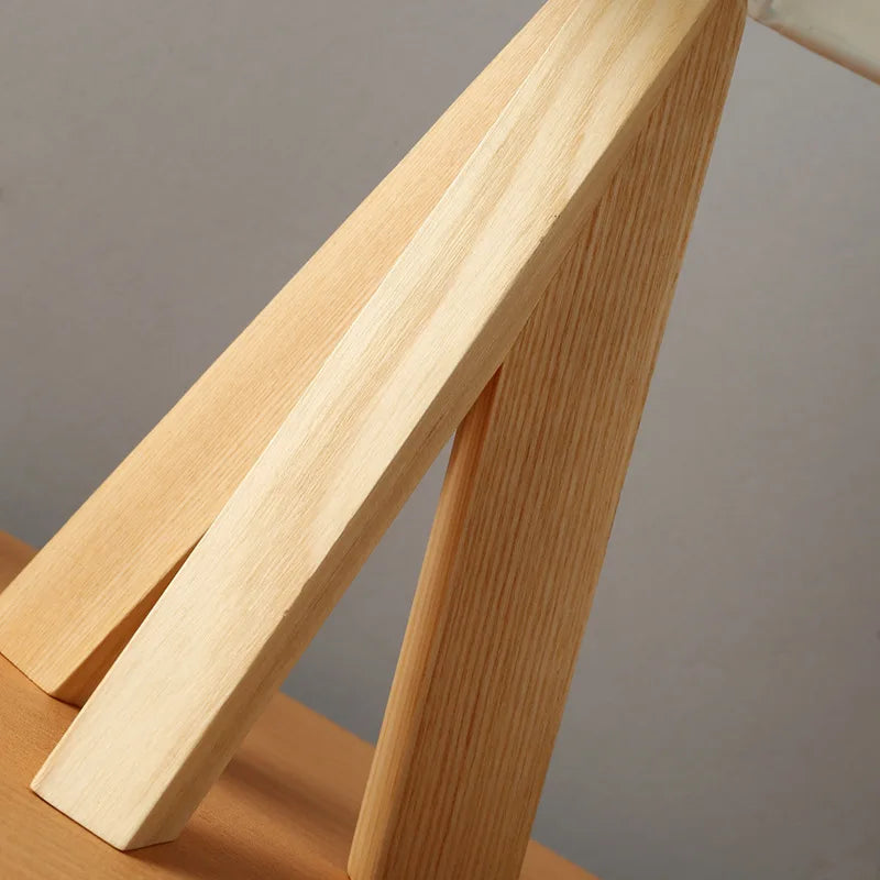 LumiWood – Moderne Holz-Tischlampe mit warmer, natürlicher Eleganz