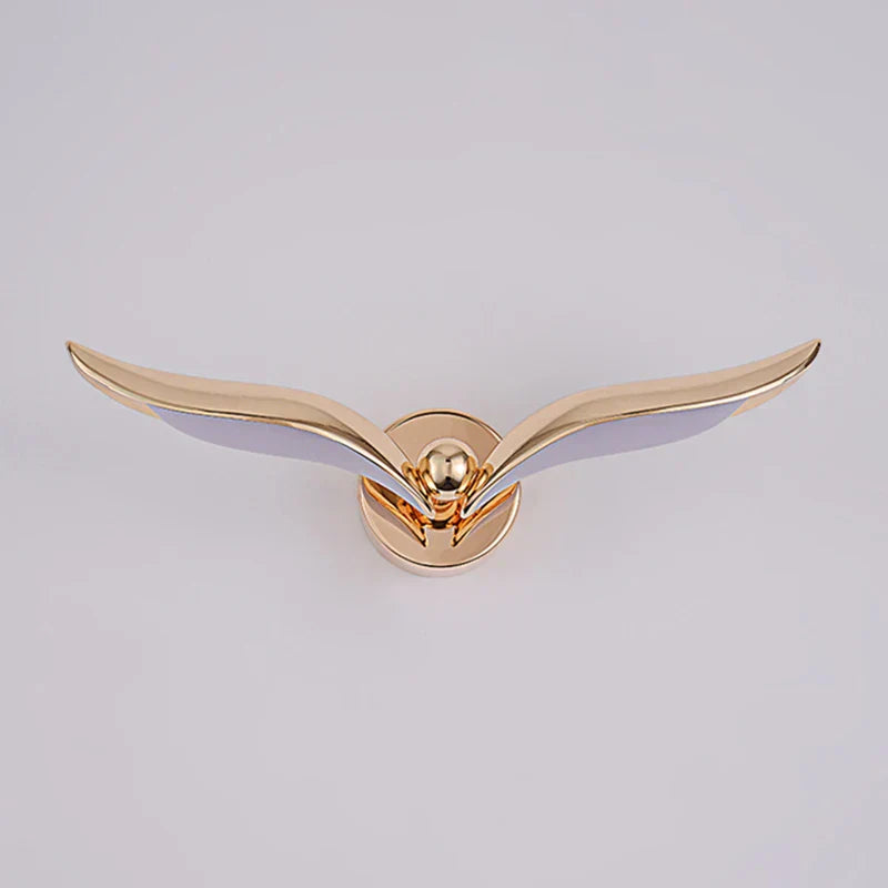 Wandleuchte Gold Möwe | SeaGullLuxe