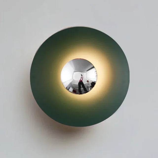 LED Wandleuchte für Zuhause und Büro - Zeitgenössisches rundes Design, energieeffizient