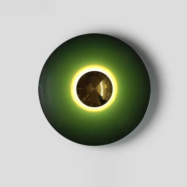 LED Wandleuchte für Zuhause und Büro - Zeitgenössisches rundes Design, energieeffizient