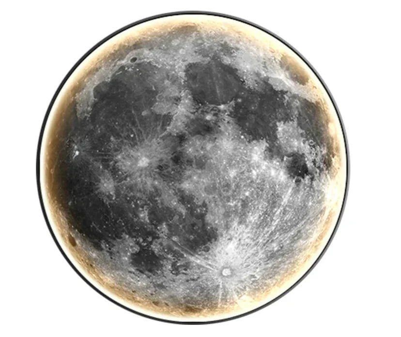 LED-Wandbeleuchtung Mond - LunaGlow