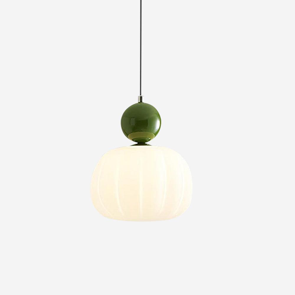 Garduru Kürbis Pendelleuchte – Elegante dimmbare Deckenlampe mit G9-Fassung