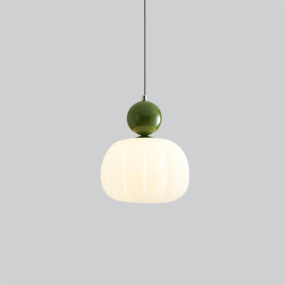 Garduru Kürbis Pendelleuchte – Elegante dimmbare Deckenlampe mit G9-Fassung