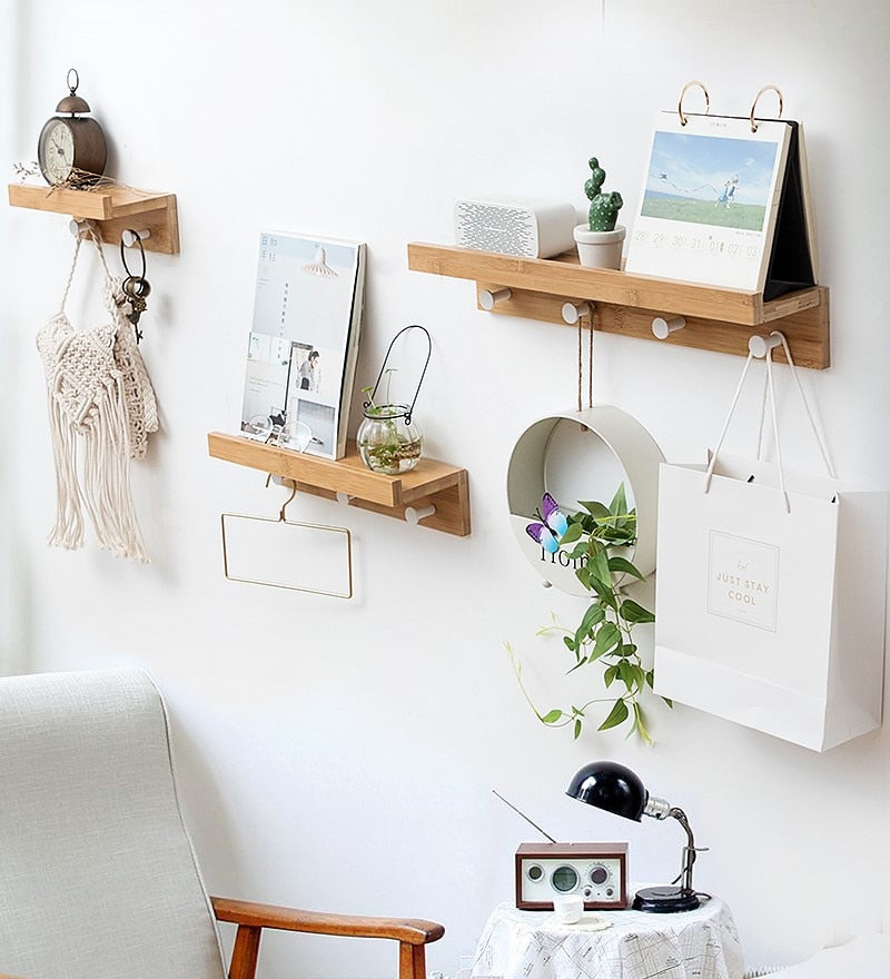 Cooper Wandregal mit Haken für Garderobe Wandgarderobe