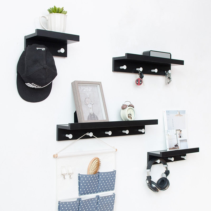 Cooper Wandregal mit Haken für Garderobe Wandgarderobe
