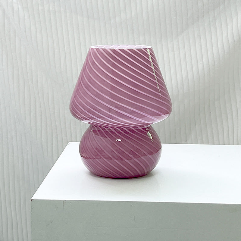 Murano Pilz Tischlampe
