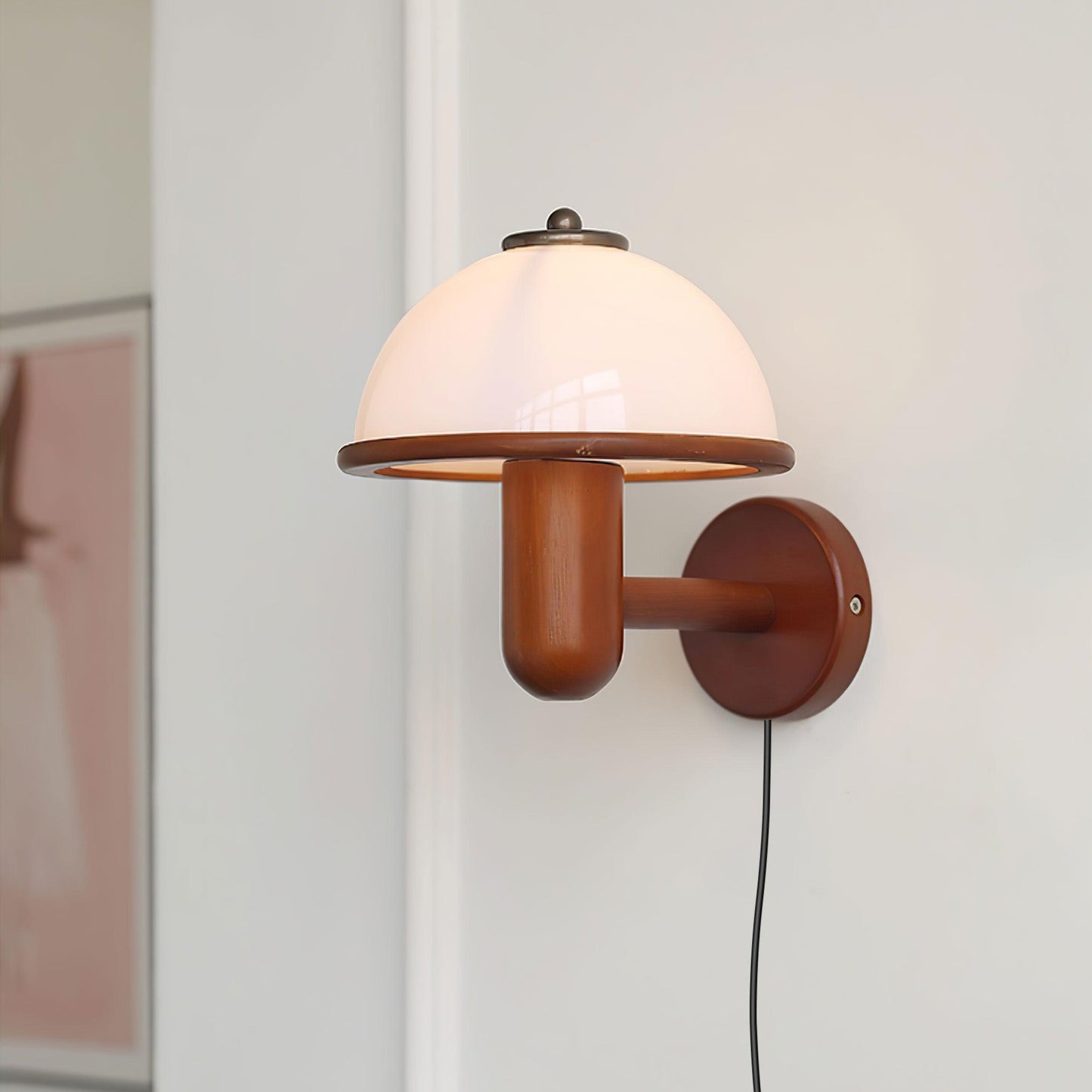 Garduru Pilzförmige Wandlampe – Natürliche und Verspielt Beleuchtung für Ihr Zuhause