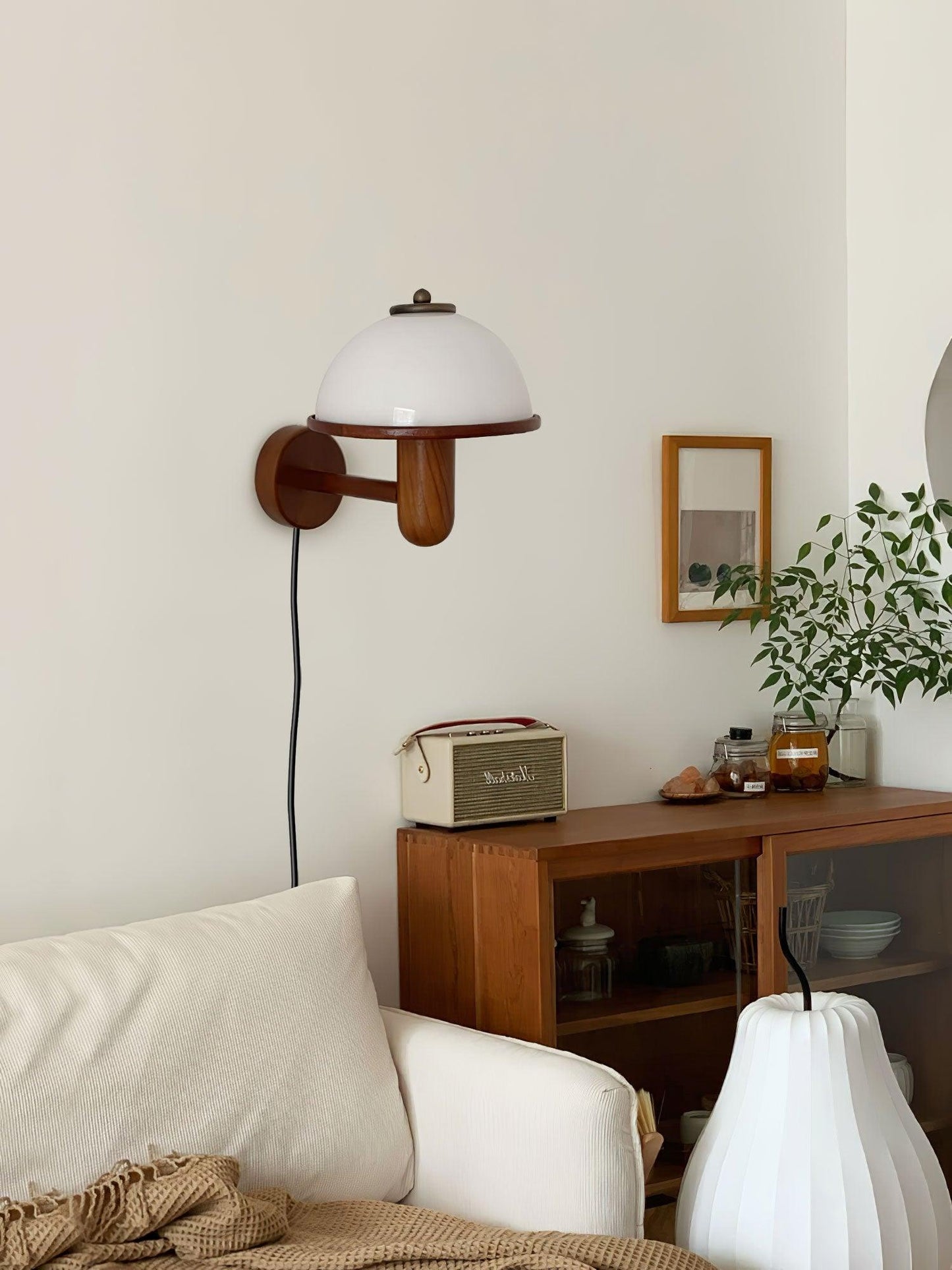 Garduru Pilzförmige Wandlampe – Natürliche und Verspielt Beleuchtung für Ihr Zuhause