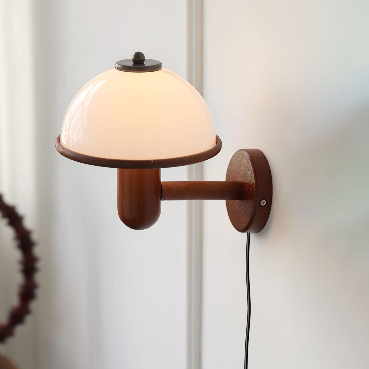Garduru Pilzförmige Wandlampe – Natürliche und Verspielt Beleuchtung für Ihr Zuhause