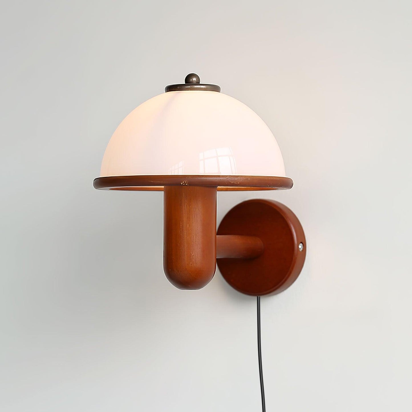 Garduru Holz Wandlampe – Elegante Eichenoptik mit sanftem LED-Glühen