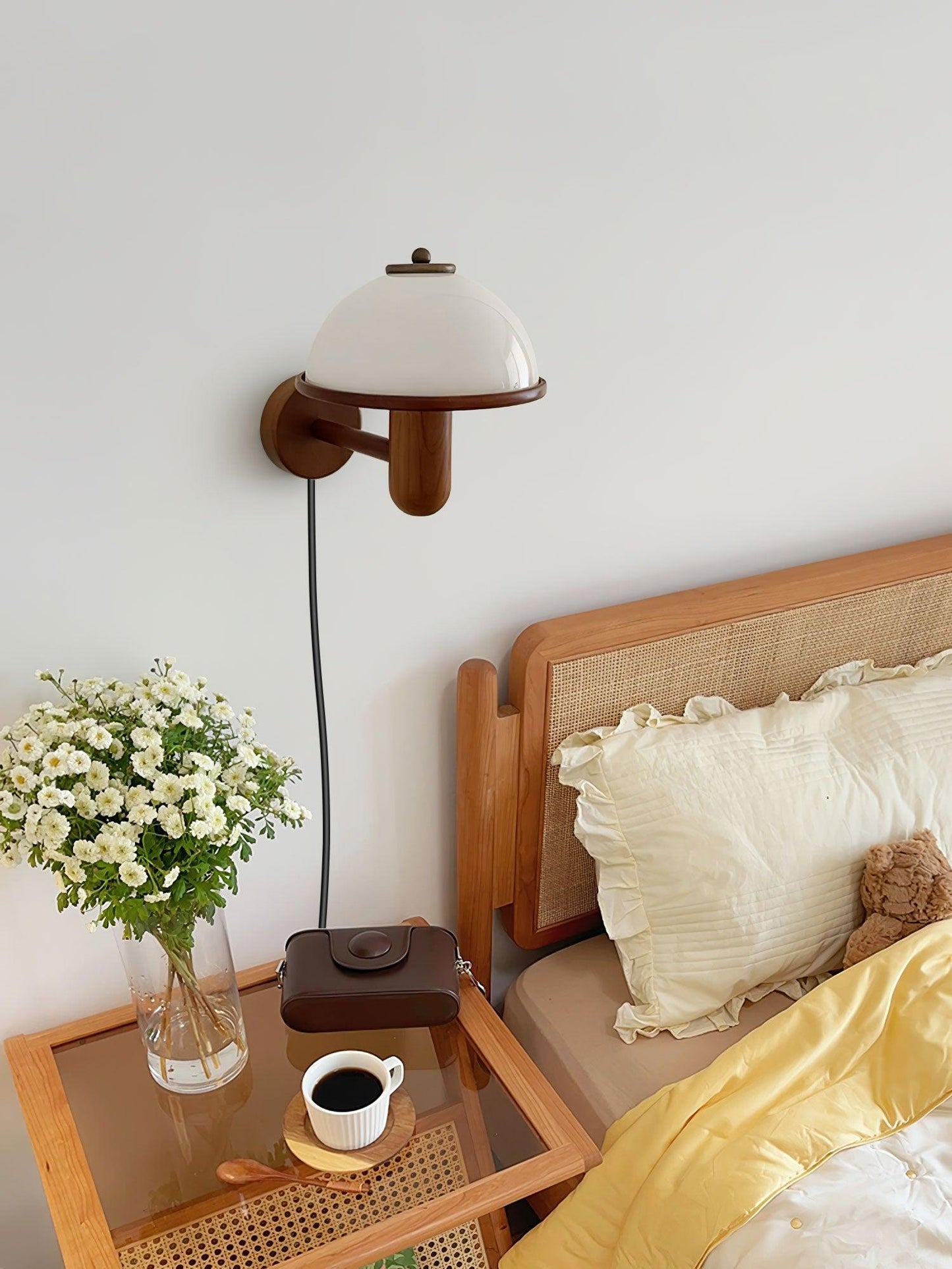 Garduru Pilzförmige Wandlampe – Natürliche und Verspielt Beleuchtung für Ihr Zuhause