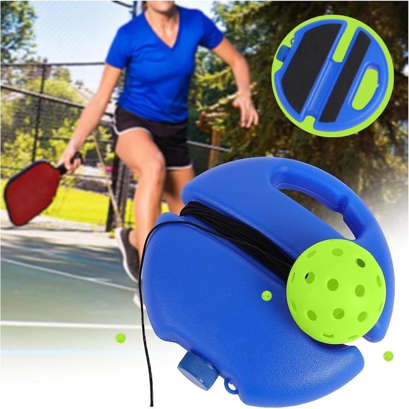 Leuchtender Pickleball-Trainer mit extra-greifbarer Basis